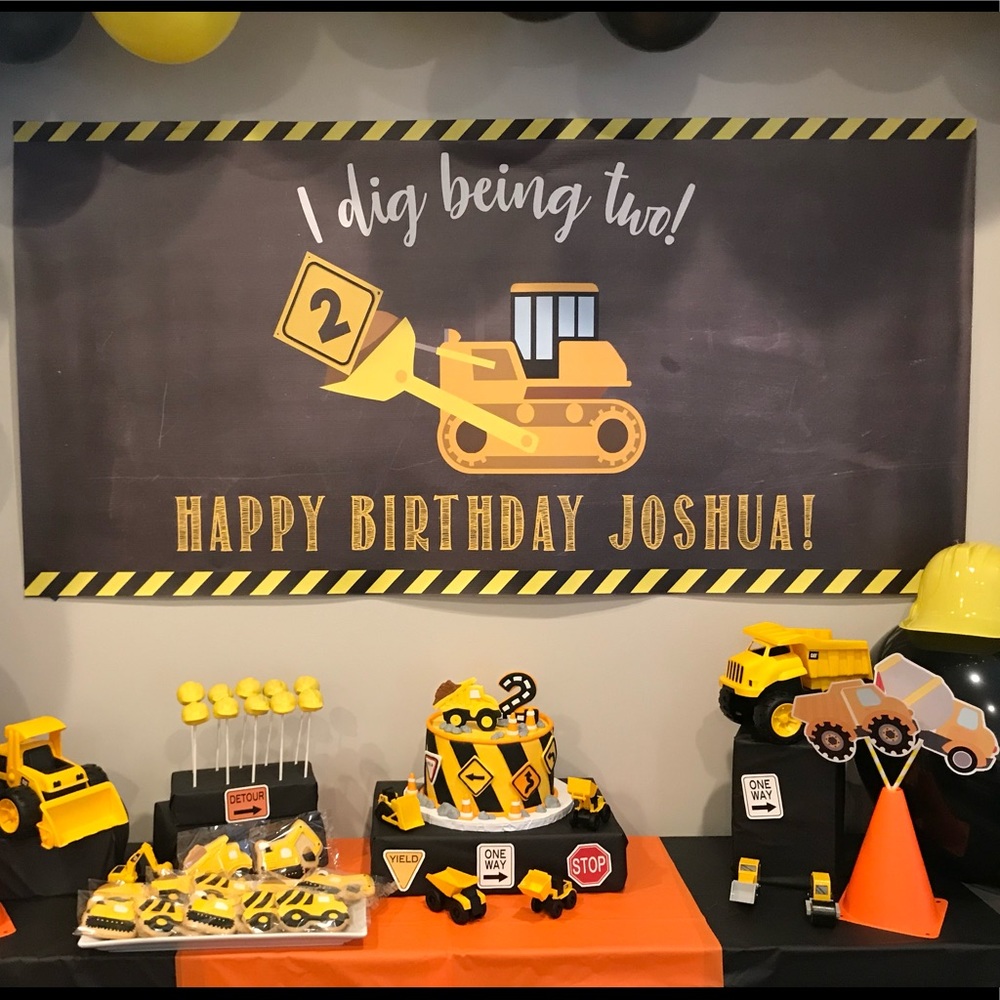 "Joshua" Birthday Banner